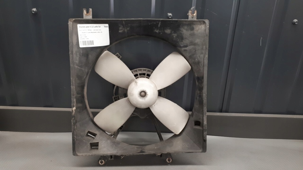 фото №10, Вентилятор радиатора mitsubishi lancer vi 1.3