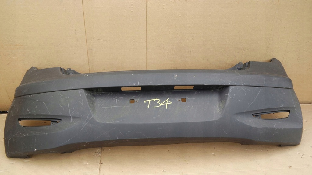 фото №12, Hyundai i10 10- бампер задняя новый oem структура