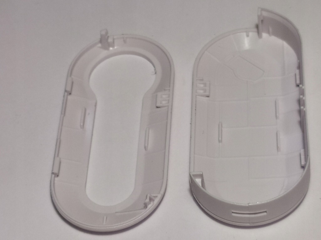 фото №3, Корпус ключ fiat белый