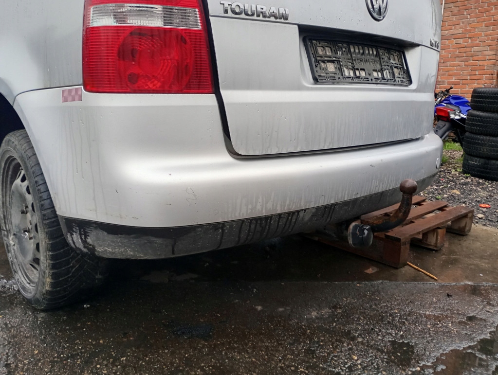 фото №1, Vw touran бампер задний la7w w цвет