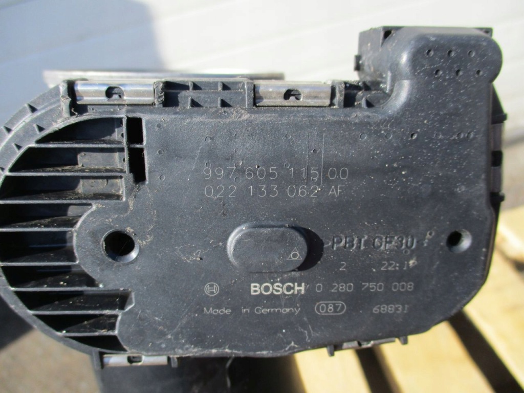 фото №1, Porsche boxster cayman 997 911 дроссельная заслонка 3.4