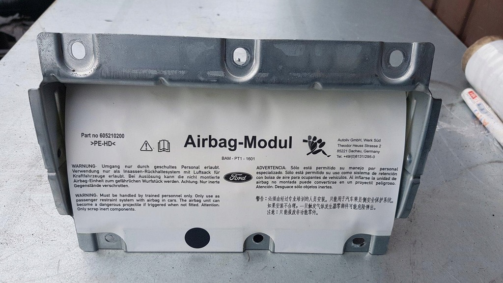 фото №1, Подушка пасажира ford galaxy mk3 6g9n-042a95-ac