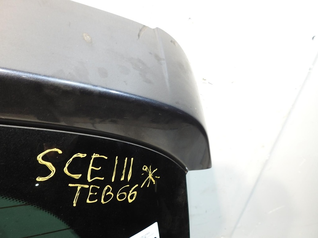 фото №2, Крышка багажника задняя задняя teb66 renault scenic iii