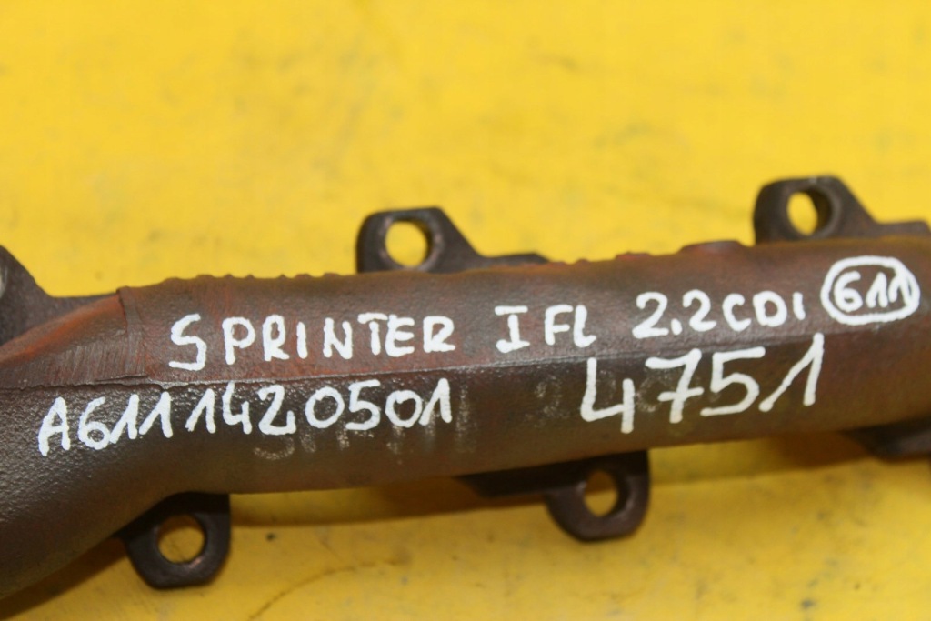 фото №6, Коллектор выпускной sprinter i fl 2.2 a6111420501