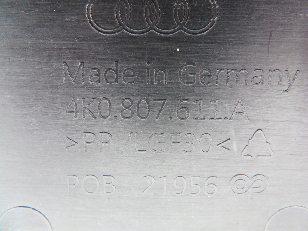 фото №10, Audi a6 s6 c8 4k0 s line плита защита pod бампер передний перед 4k0807611a