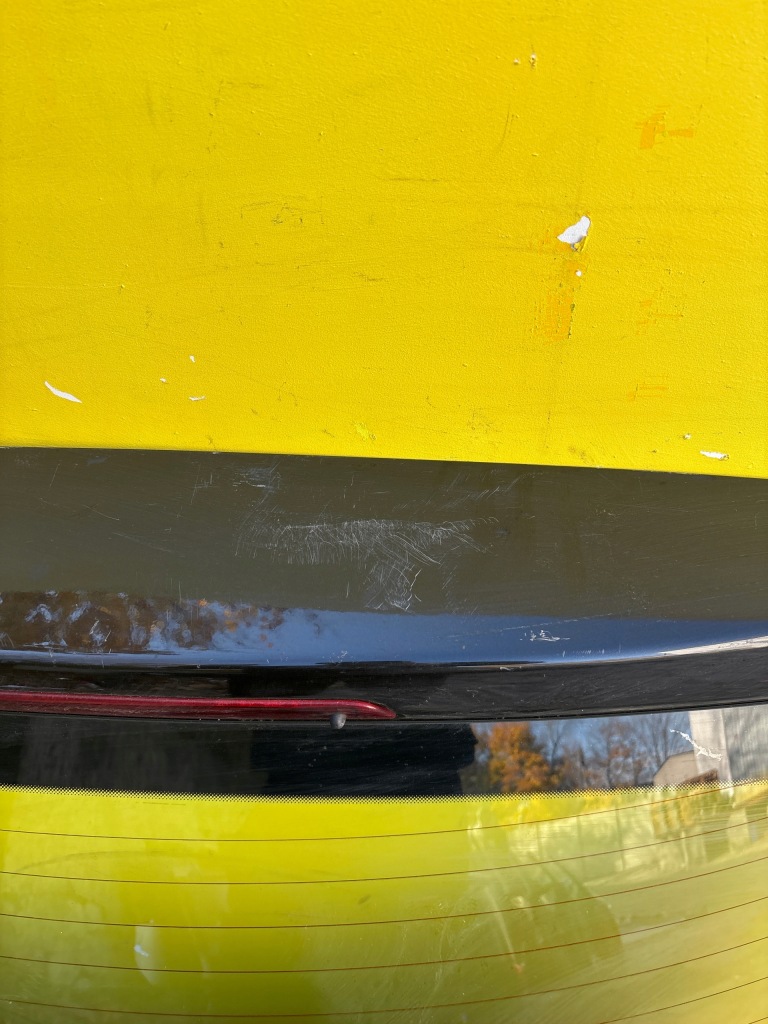 фото №4, Nissan qashqai i - крышка багажника багажника