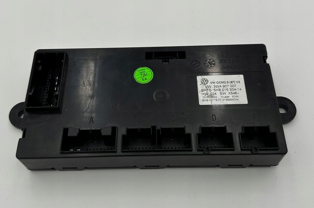 фото №1, Модуль блок керування кондиціонера vw 3wa907007
