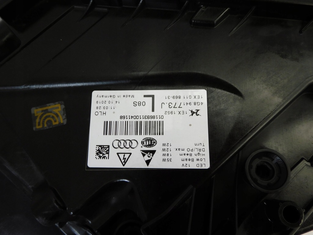 фото №14, Audi a7 s7 c7 4g8 lift лампа правая левая перед full led голый