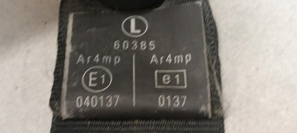 фото №11, Pas безпеки лівий перед nubira 1.6 16v