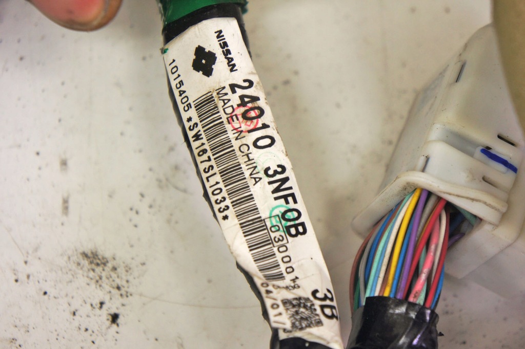 фото №8, Ow178 nissan leaf i 24kwh жгут двигателя