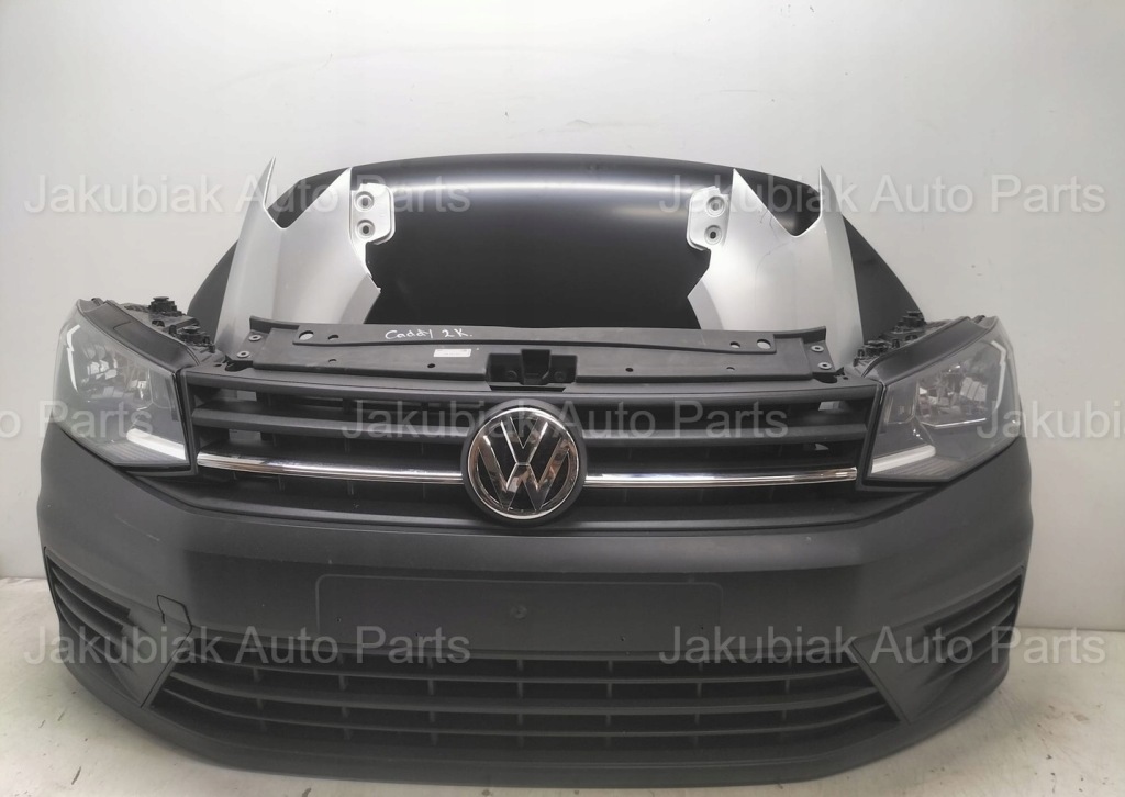 фото №1, Vw caddy 2k5 капот бампер лампы kompletny перед