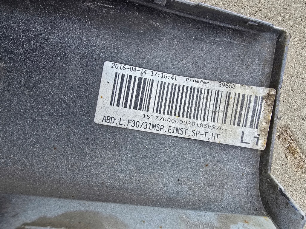 фото №8, Молдинг поріг ліва bmw 3 f30 f31 m набір