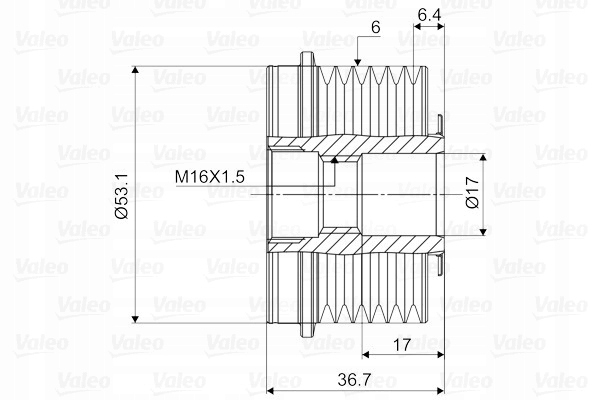 Сцепление генератора ford mondeo 3 1.8 sci 2.0 Доставка