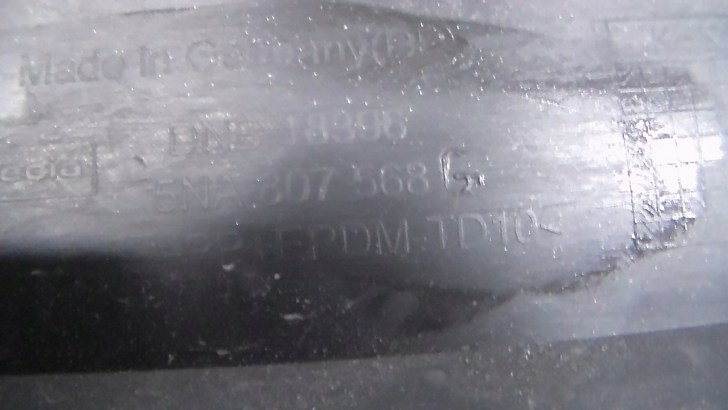 фото №10, Vw tiguan r-line спойлер бампера задня 5na807568g