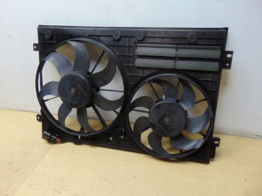 фото №9, Вентилятор радиатора vw new beetle 1c0121205g