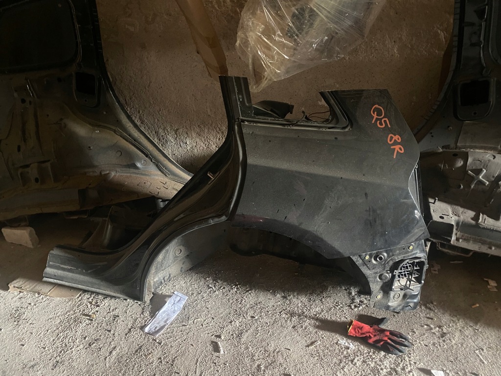 фото №1, Чверть ліва задня крила поріг перехід поріг лівий задня audi q5 8r