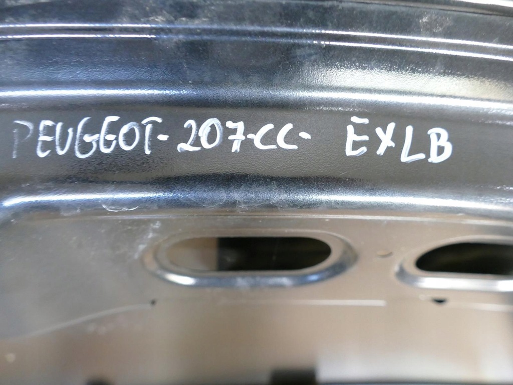 фото №16, Peugeot 207 cc lift капот крышка двигателя exlb