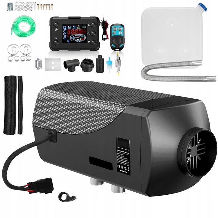 фото №11, Обігрівач стояночний do webasto дизель 12v 5-8kw з глушником панель lcd