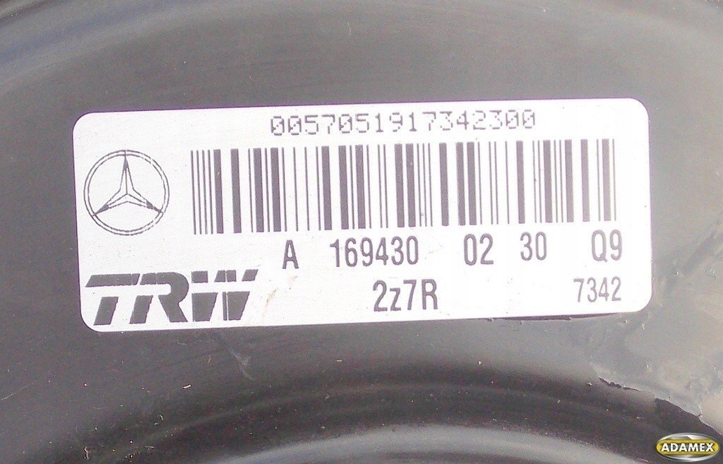 фото №5, Mercedes b-klasa w245 1.7b 05r - підсилювач гальм гальмівні