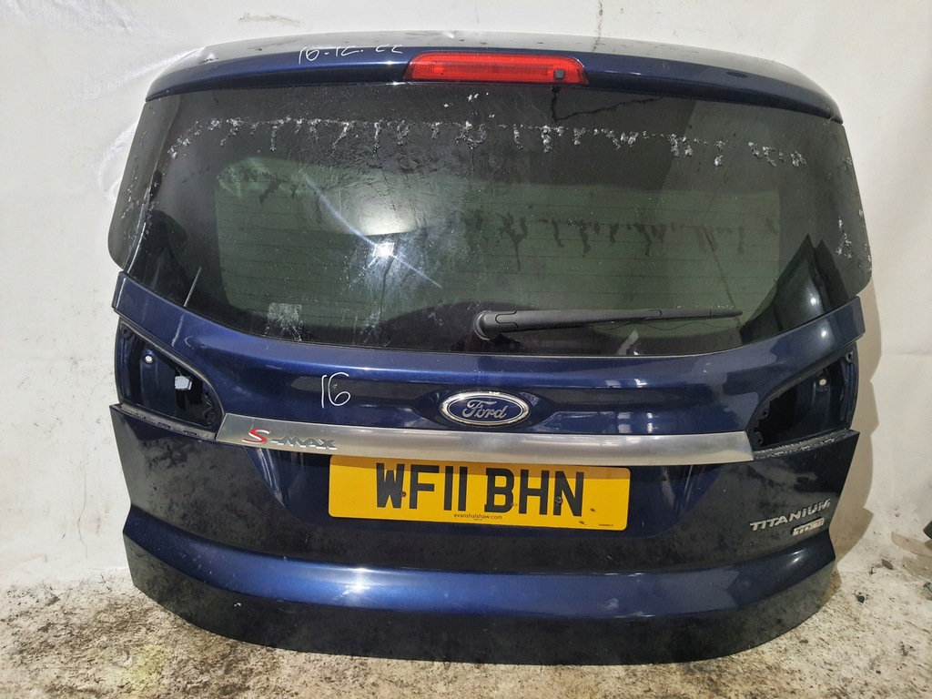 фото №1, Ford s-max mk1 10-15 крышка багажника задняя