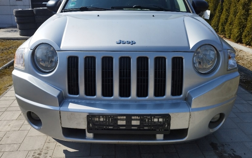 фото №1, Бампер перед jeep compass 2006 - 2011 rok колір сріблястий гарантія