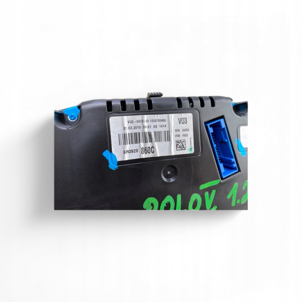 фото №8, Vw polo v 5 1.2 бензин лічильник прилади спідометр obrotomierz eu