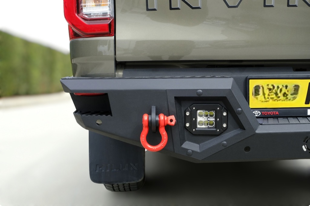 фото №10, Бампер задній dakar задня toyota hilux 4x4 сталевий