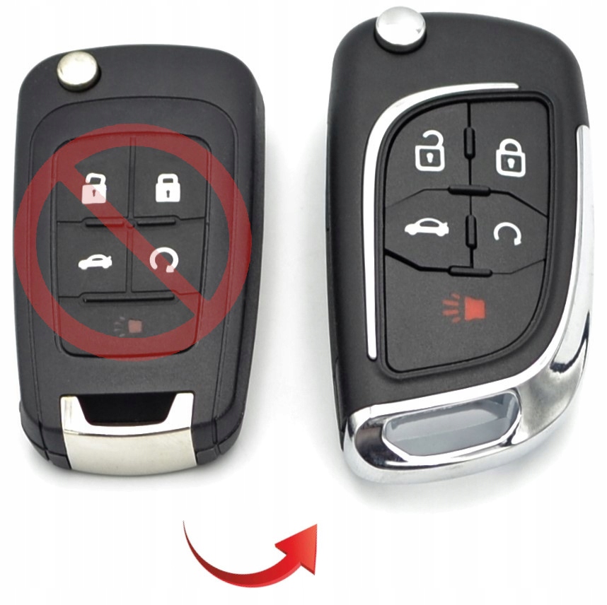 фото №1, Chevrolet buick lacrosses ключ pilot корпус