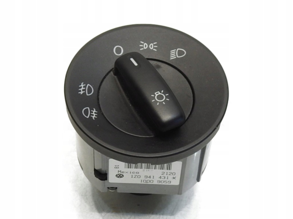 фото №1, Выключатель света skoda octavia ii lift 1z0941431k