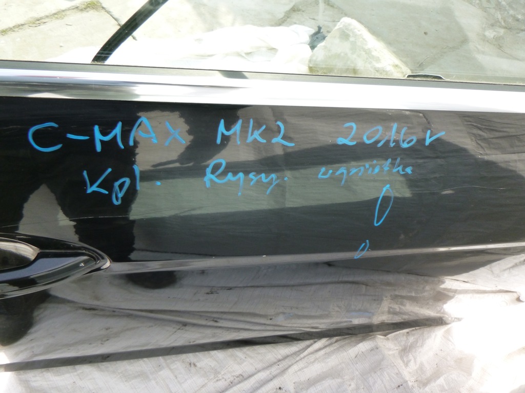 фото №9, Ford c-max mk2 mk2 lift двері правий перед