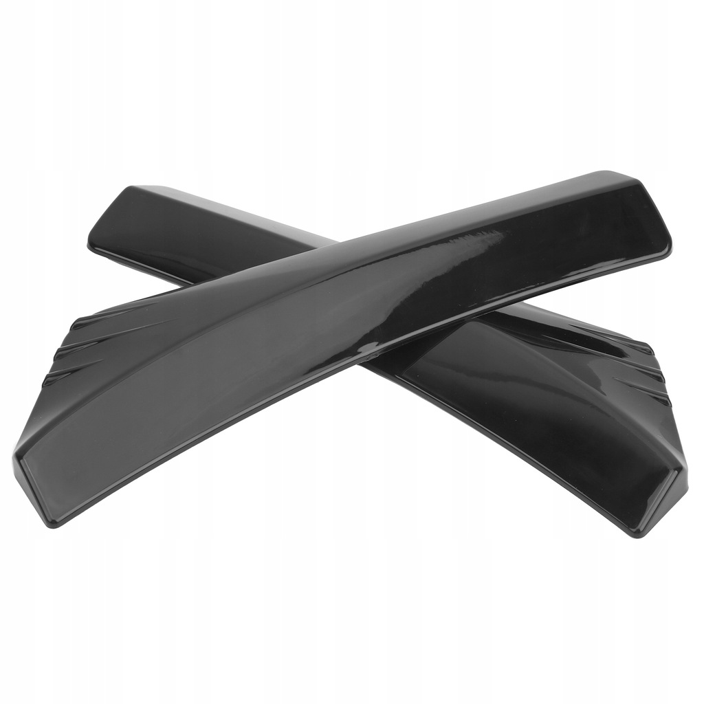 фото №9, 2 szt. блестящий чёрный бампер диффузор splitte