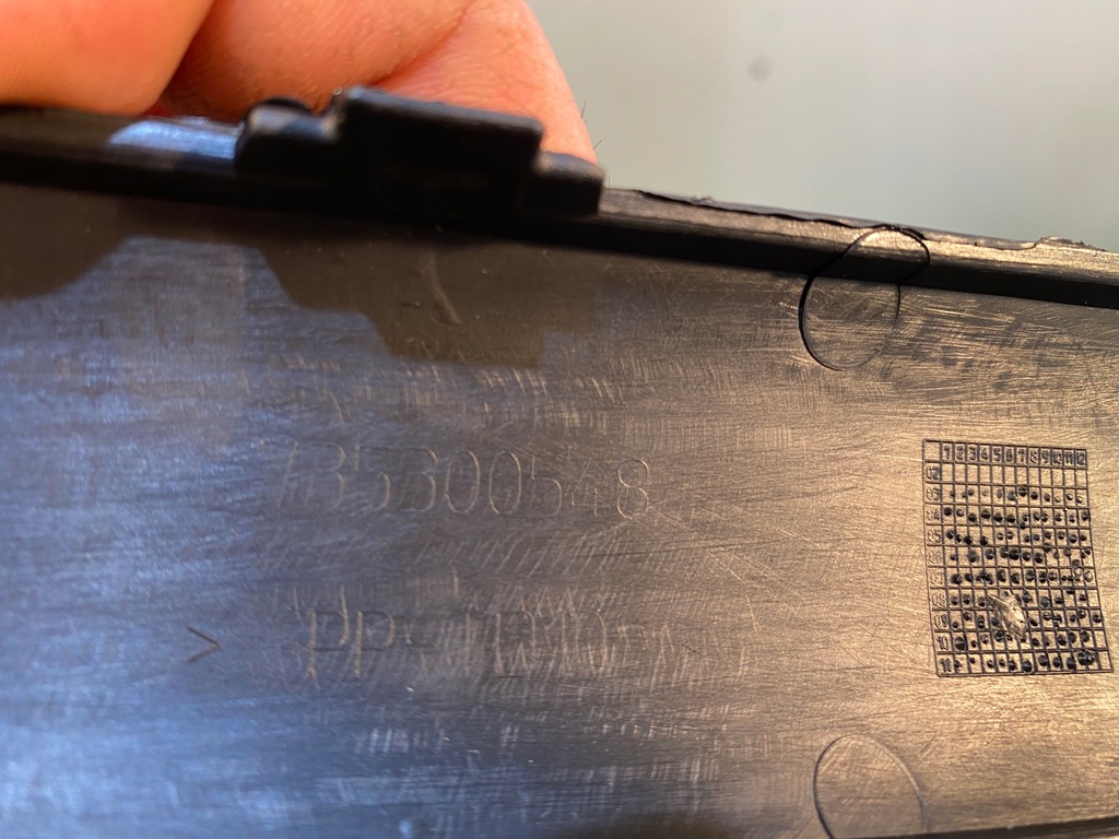 фото №13, Fiat panda ii молдинг бампера задняя задняя 735300548