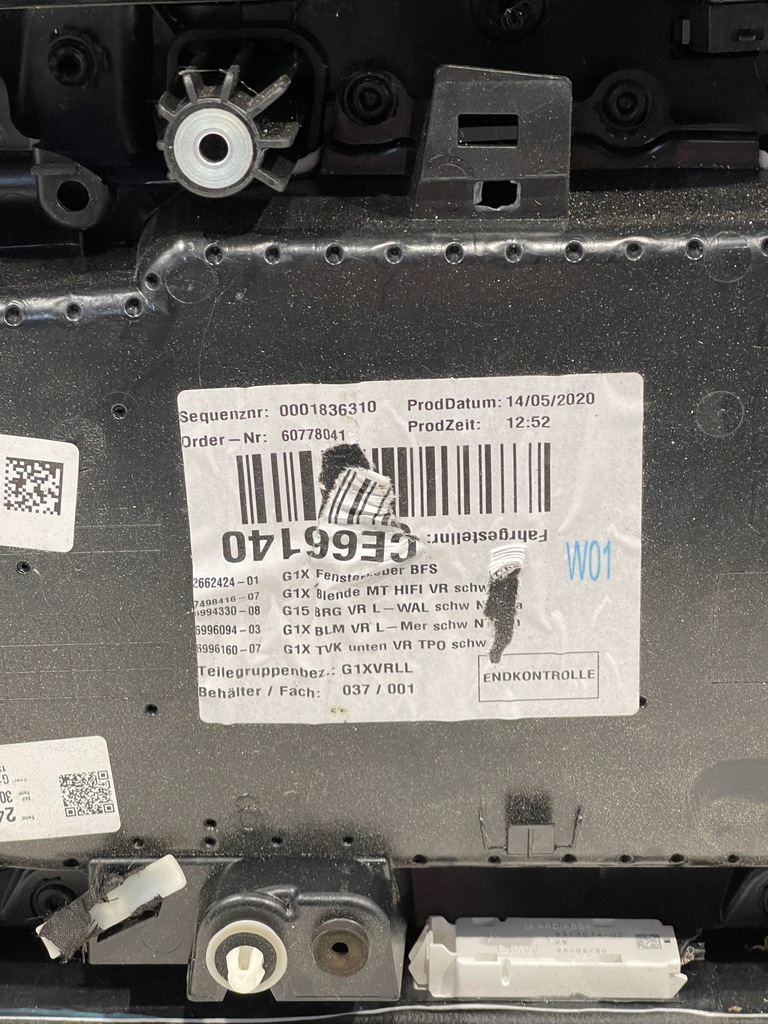 фото №7, Bmw 8 g15 обшивка обивка дверь правый перед кожа dekor