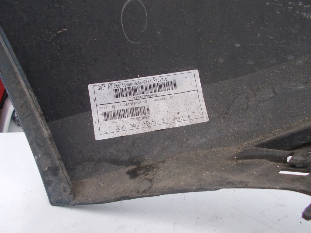 фото №16, Бампер задняя задний vw golf vii sportsvan pdc