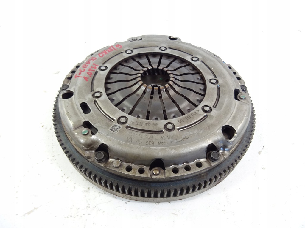 фото №11, Vw t-cross 1.0 tsi сцепление двухмассовый маховик 04c141025n 04c141032d 04c105269r
