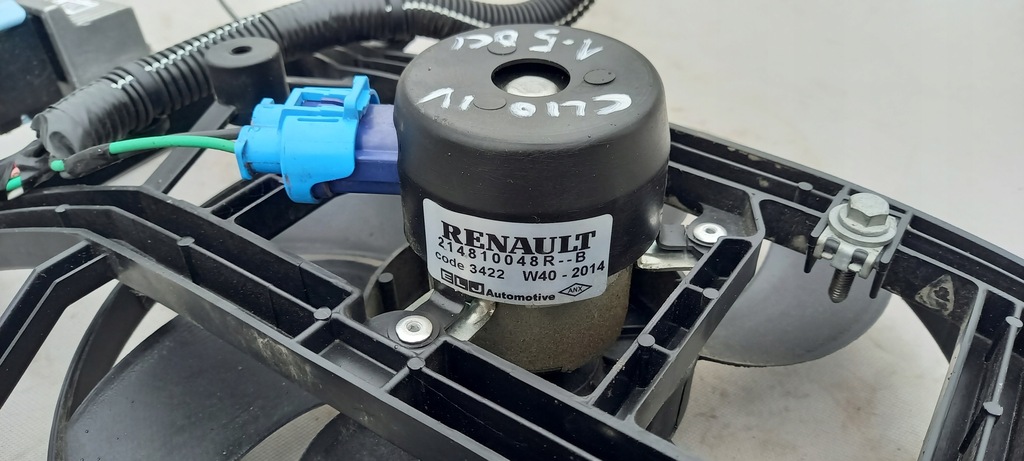 фото №3, Вентилятор радиатор renault clio iv 1.5 dci
