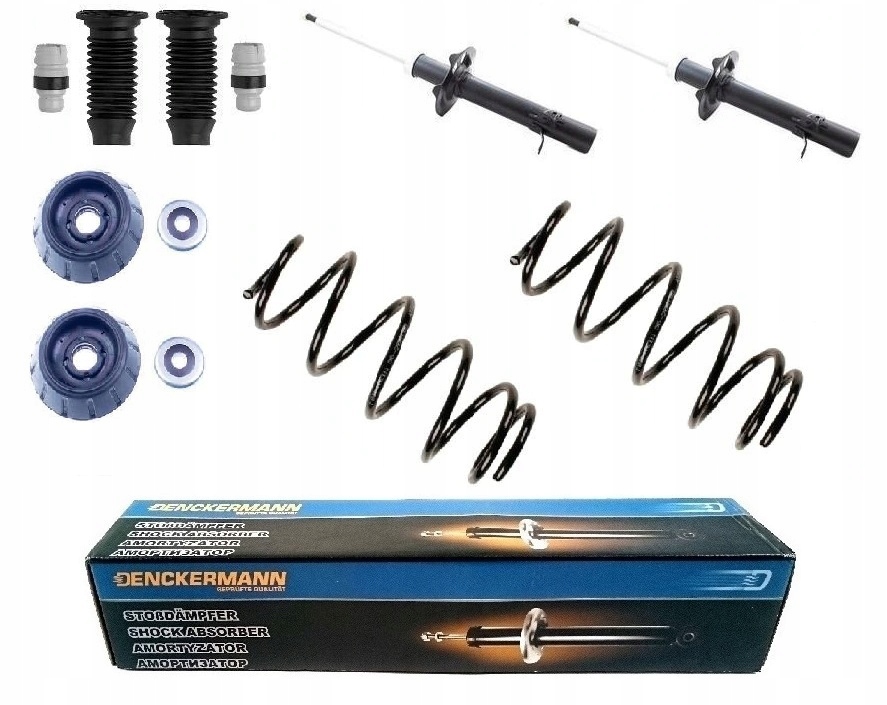 фото №1, Амортизаторы пружины отбойники toyota aygo 1.0 перед