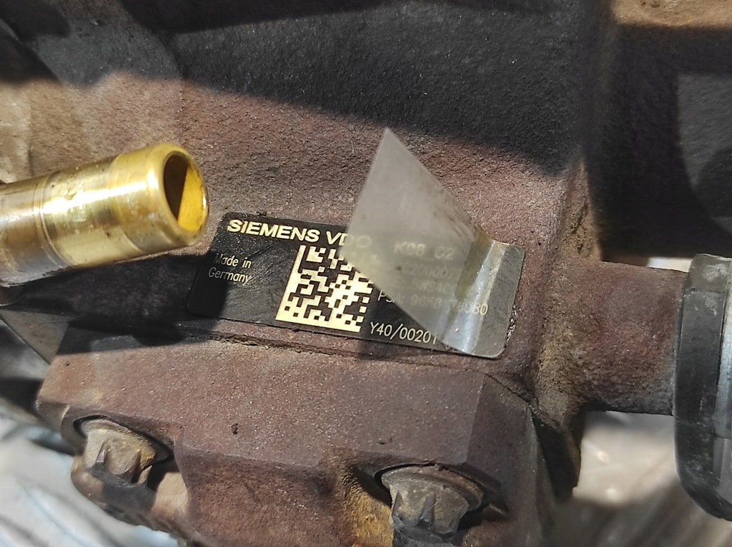 фото №10, Насос впрыскная toyota aygo i 1.4 d 54 km a2c20000727 5ws40008 9658176080