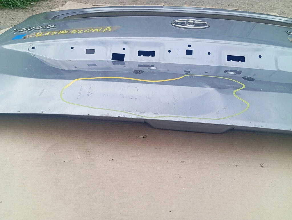 фото №15, Крышка багажника задняя задняя toyota proace city citroen berlingo opel combo iv rifter