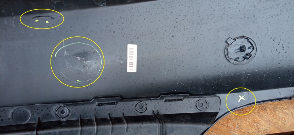 Tesla model 3 iii m3h рестайлинг  highland 23- бампер перед передний 1781565-12-b в Украине