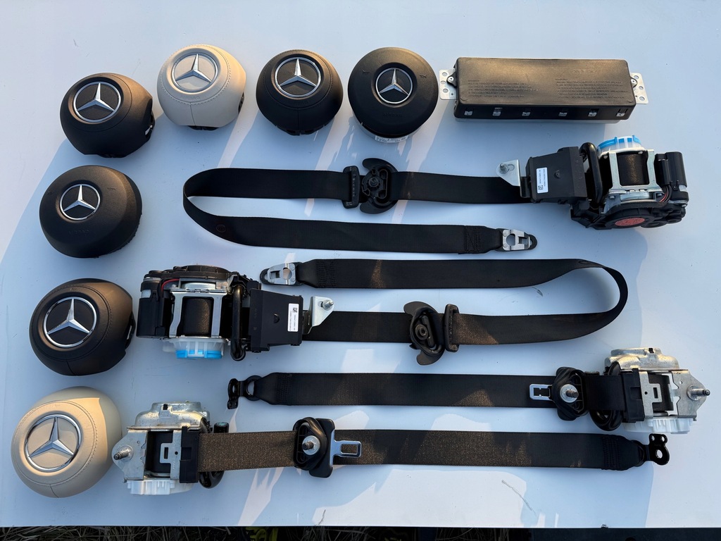 фото №7, Mercedes eqs w167 gle w213 lift подушка безопасности подушка воздушная водителя кожа