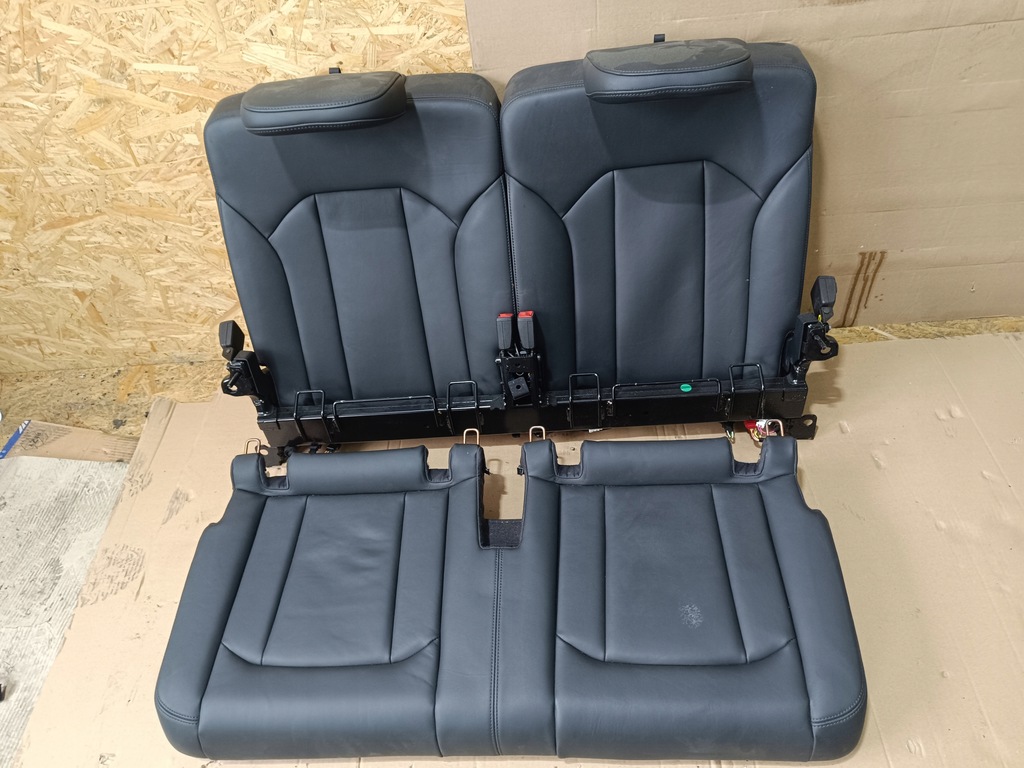 фото №14, Сидіння комплект s-line шкіра audi q7 4m 7 os