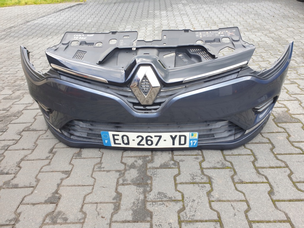 Бампер передний led renault clio 4 iv 2016- po рестайлинг цвет tekpn в Украине