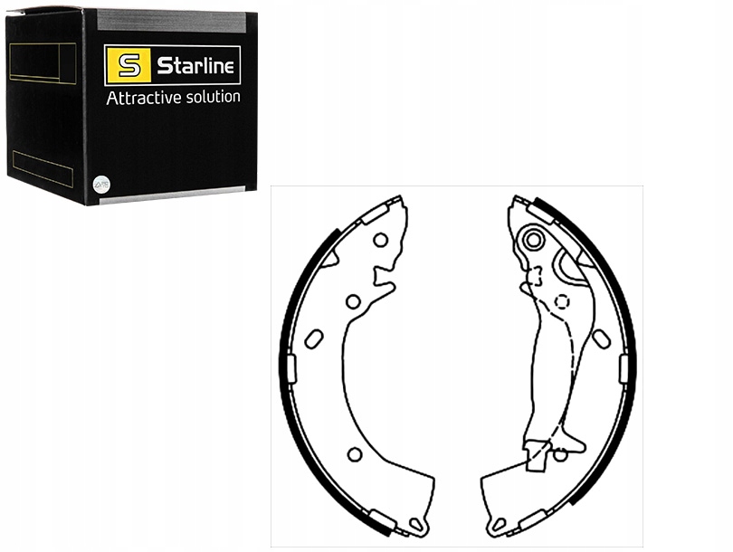 фото №1, Тормозные колодки тормозные набор hyundai getz kpl starline