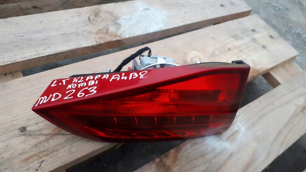 фото №1, A4 b8 s4 лампа led ліва лівий задня w кришка kombi