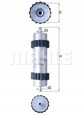 Kl1102 knecht фильтр топлива audi a6 c7 Цена