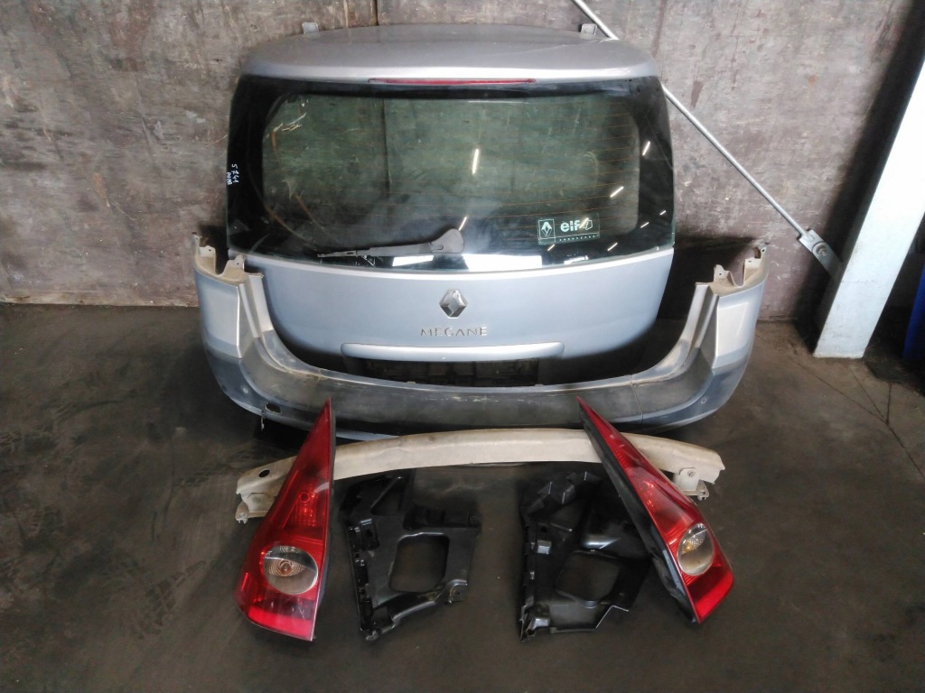 фото №1, Kompletny задня кришка багажника бампер лампа балка renault megane ii kombi tea19