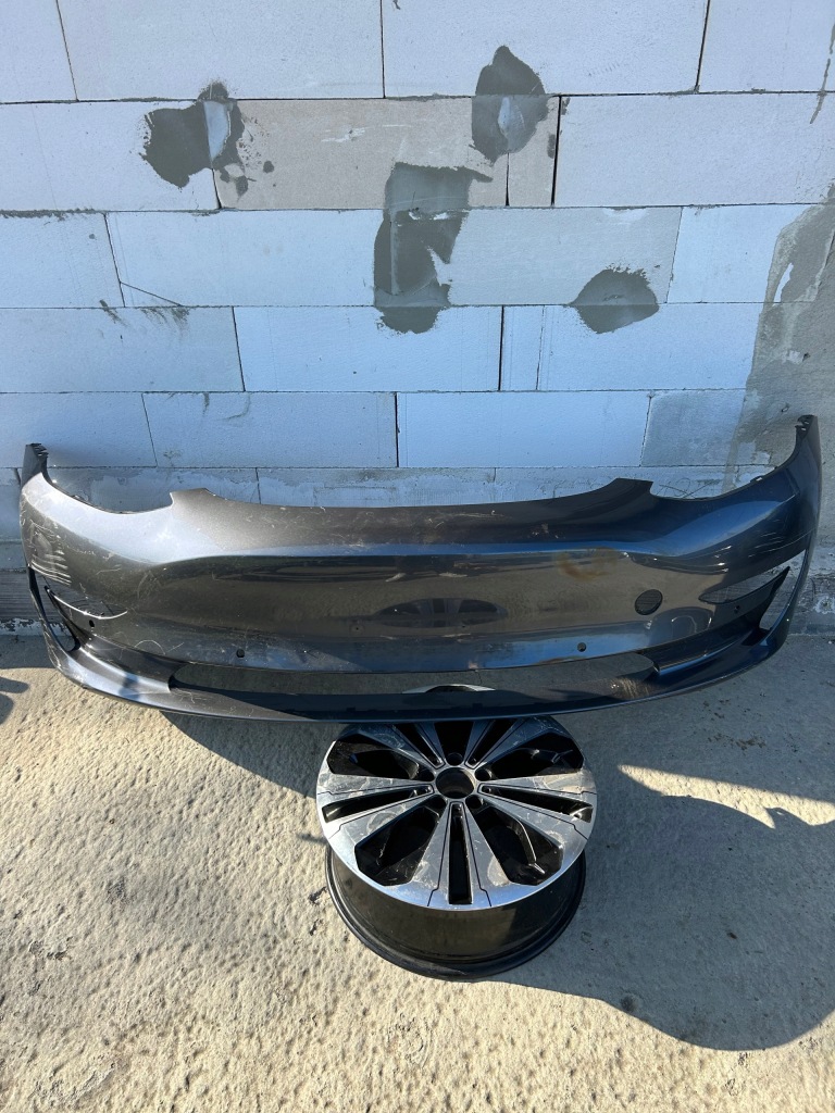 фото №1, Tesla model 3 iii бампер передній szary перед