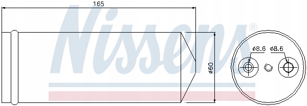 фото №11, Осушитель кондиционера opel meriva a 1.3d-1.8 05.03