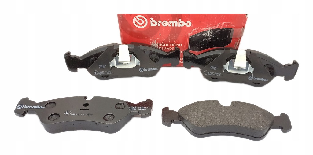 фото №1, Тормозные колодки тормозные osi перед brembo opel astra f calibra kadett omega vectra